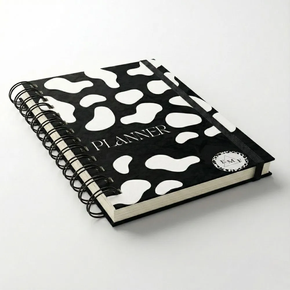 Planner Black Moo, capa