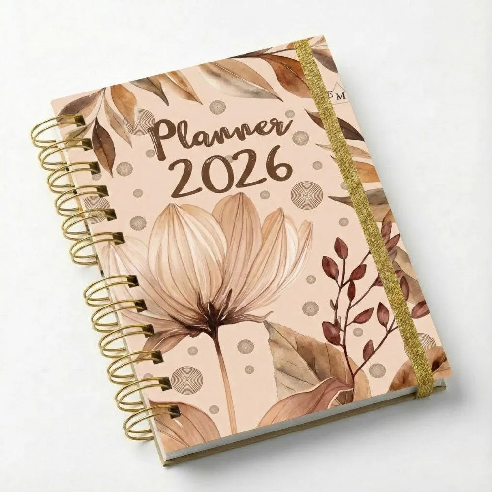 Planner Flower 2026, capa